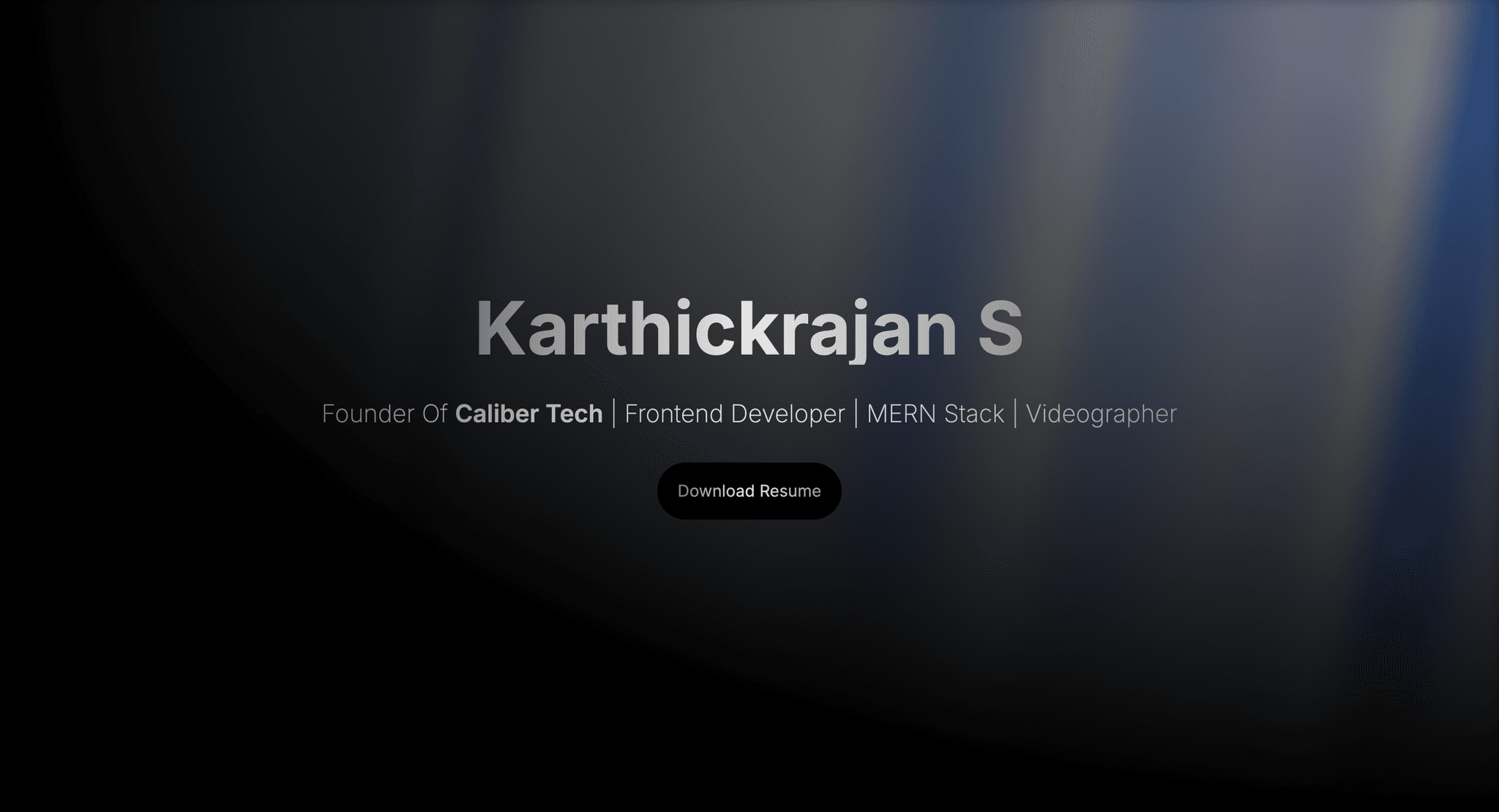 3D Interactive Portfolio